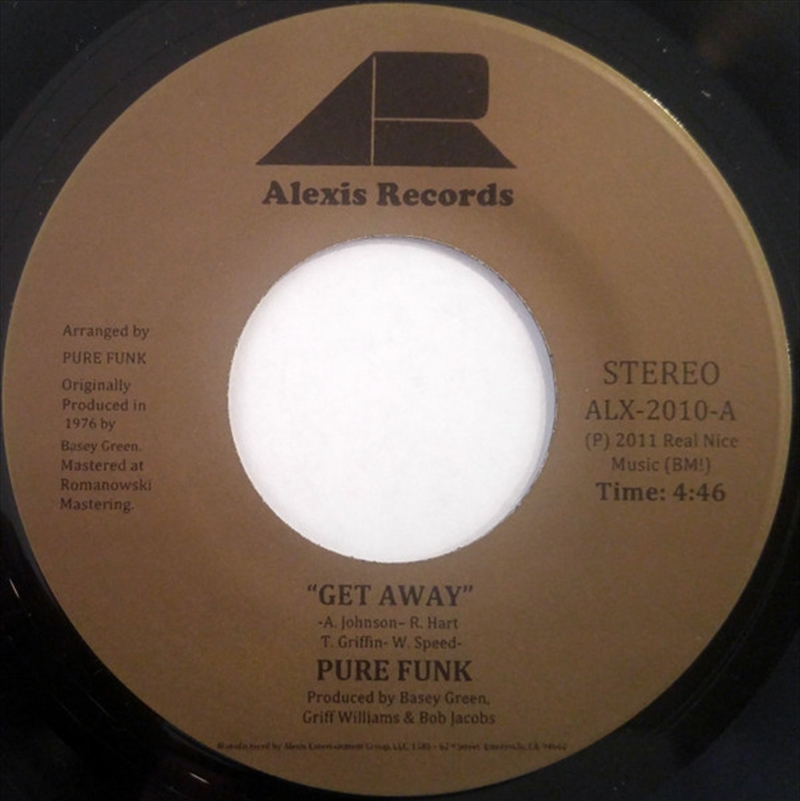 Get Away / Nothing Left Is Rea/Product Detail/R&B