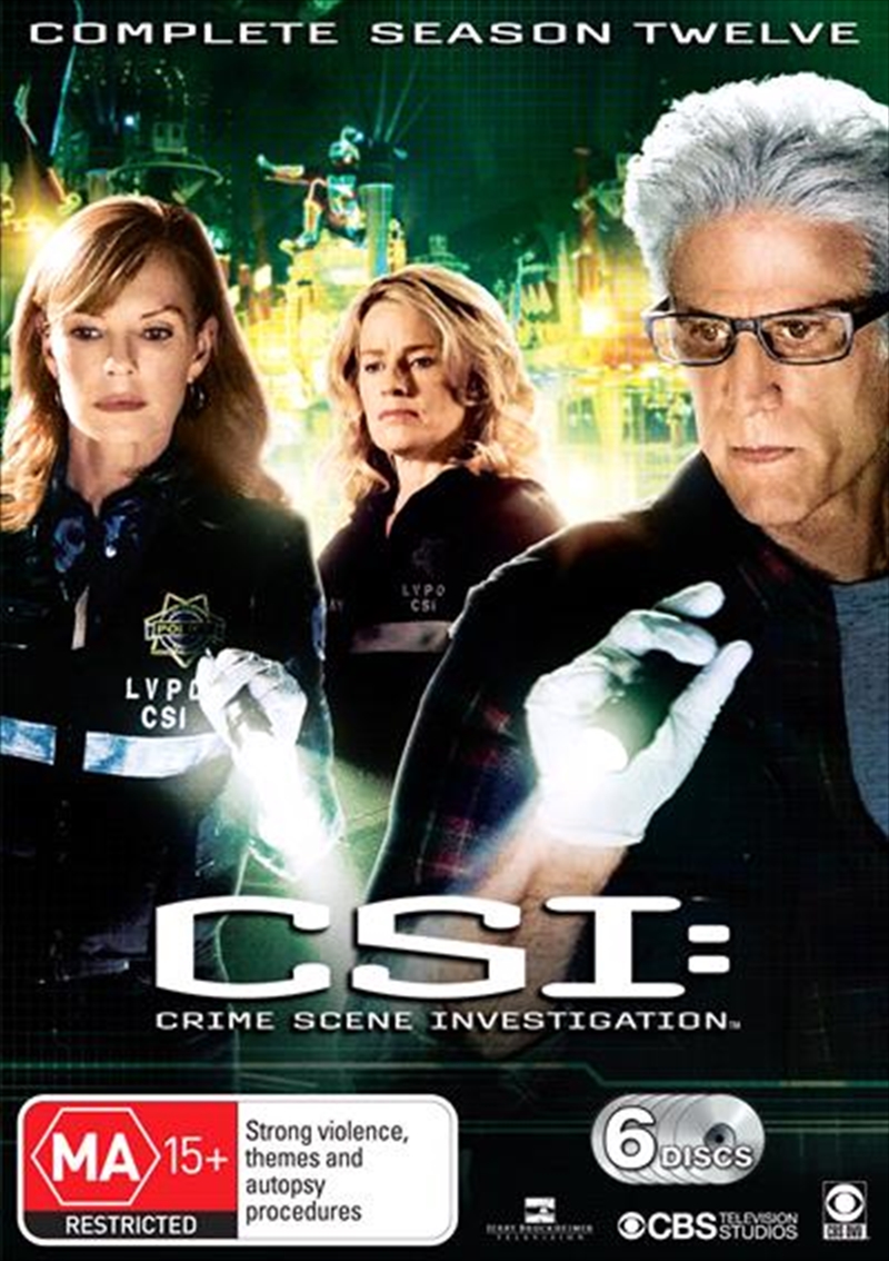 CSI - Crime Scene Investigation - Series 12  Boxset/Product Detail/Drama