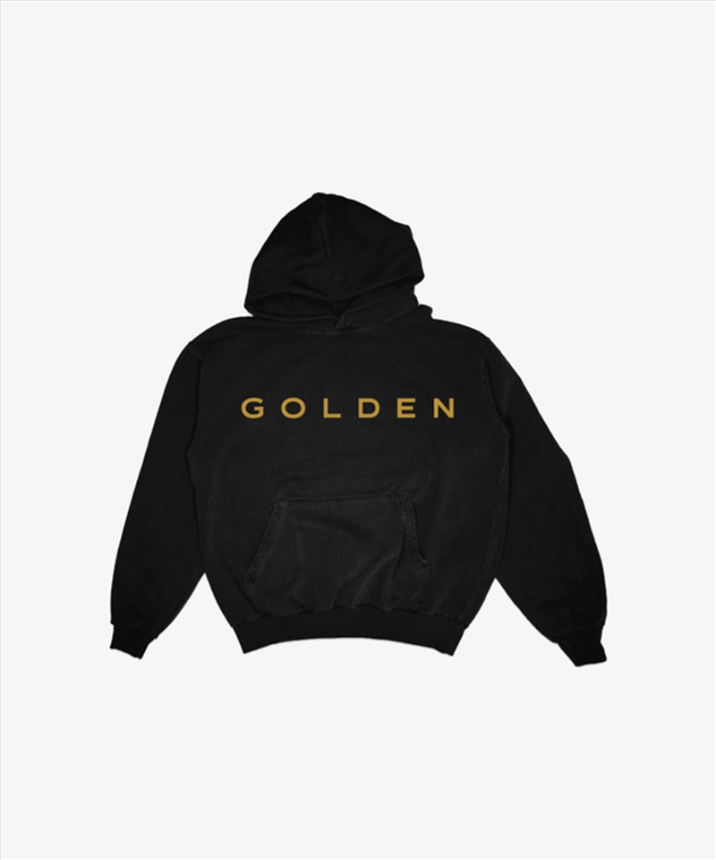 BTS Jung Kook - Golden Tsx Live Edition Official MD Heavy Fleece Hoodie (Medium)/Product Detail/KPOP Merch