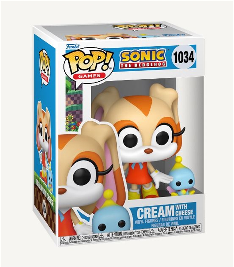 Sonic - Cream w/Cheese Pop!/Product Detail/Standard Pop Vinyl