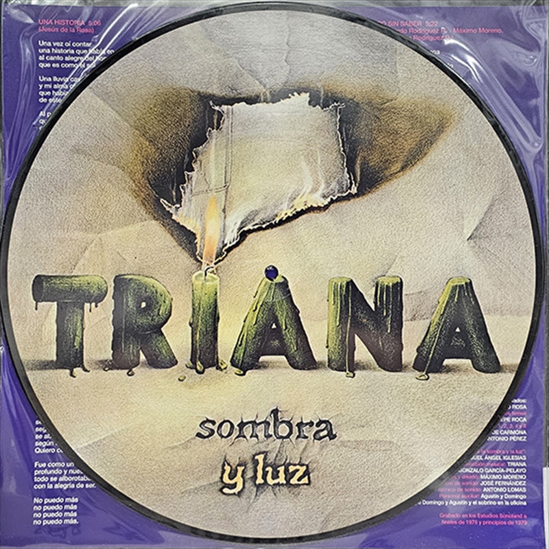 Sombra Y Luz - Picture Vinyl/Product Detail/Rock/Pop