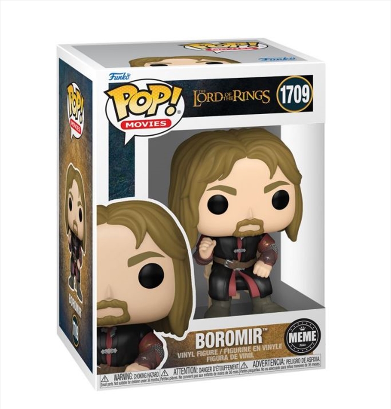 The Lord of the Rings - Boromir Meme Pop! Premium/Product Detail/Deluxe Pop Vinyl