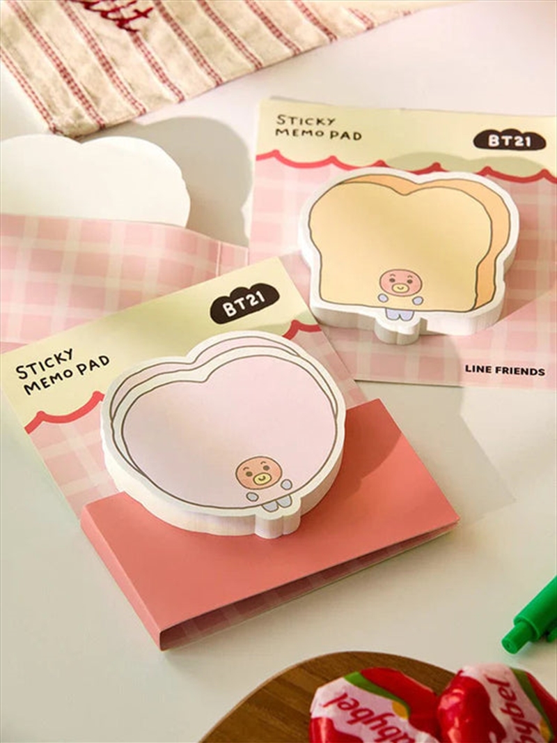 Bt21 - Baby Bakery Shop Md Sticky Memo Notepads Tata/Product Detail/KPOP Merch