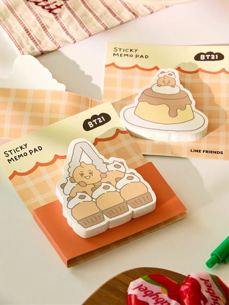 Bt21 - Baby Bakery Shop Md Sticky Memo Notepads Shooky/Product Detail/KPOP Merch