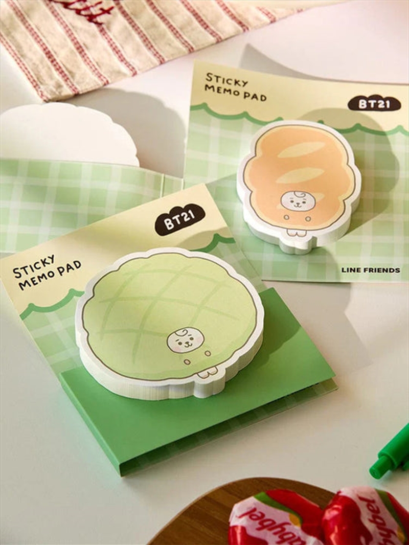 Bt21 - Baby Bakery Shop Md Sticky Memo Notepads Rj/Product Detail/KPOP Merch