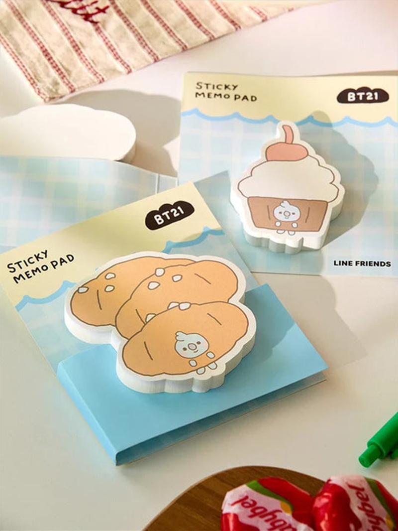 Bt21 - Baby Bakery Shop Md Sticky Memo Notepads Koya/Product Detail/KPOP Merch