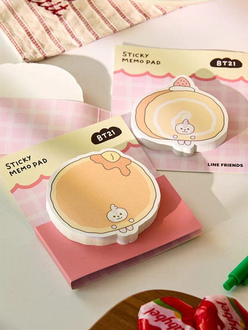 Bt21 - Baby Bakery Shop Md Sticky Memo Notepads Mang/Product Detail/KPOP Merch