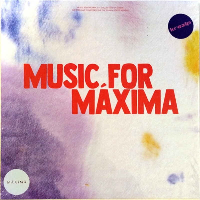 Music For Maxima - Coloured Splatter/Product Detail/Rock/Pop