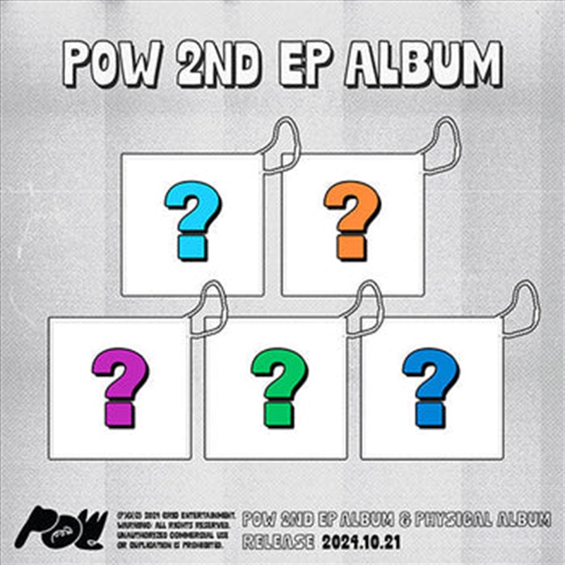 Pow - Pow 2nd Ep Album (RANDOM)/Product Detail/World