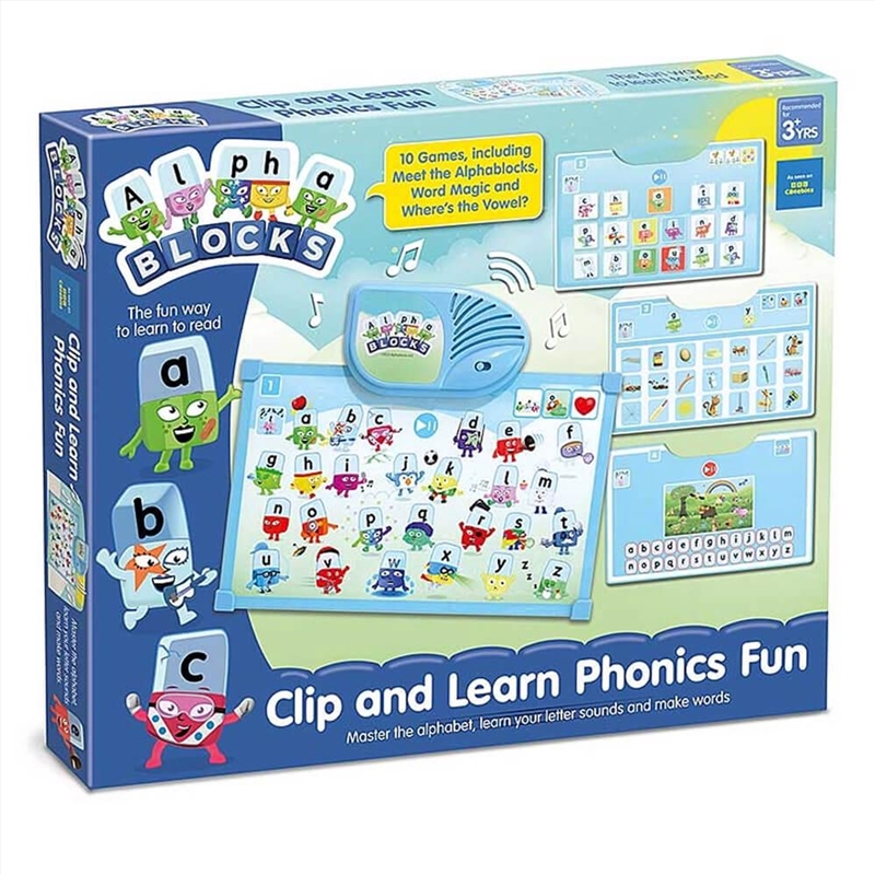 Alphablocks Clip & Learn Phonics Fun/Product Detail/Toys