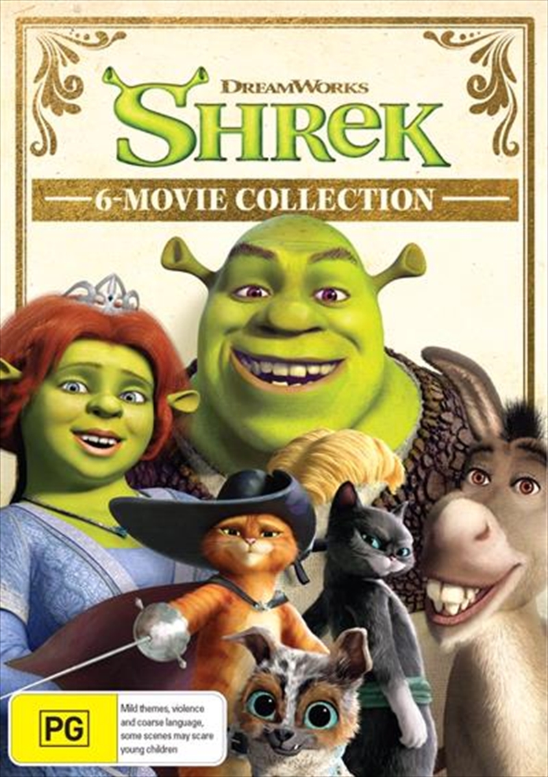 Shrek / Shrek 2 / Shrek The Third / Shrek Forever After / Puss In Boots / Puss In Boots - The Last W/Product Detail/Animated