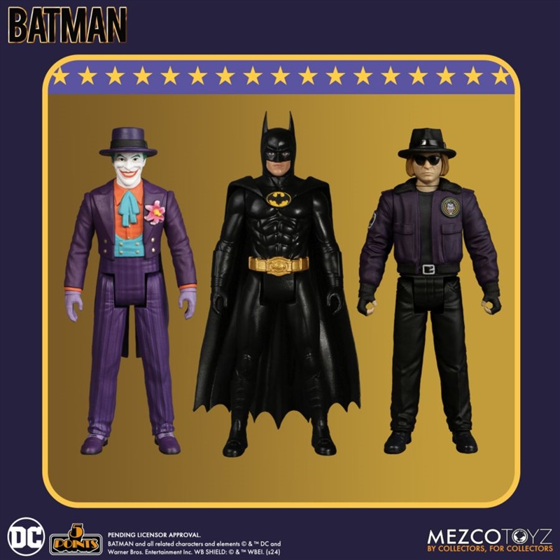 Batman (1989) - 5 Points Figure(SENT AT RANDOM)/Product Detail/Figurines