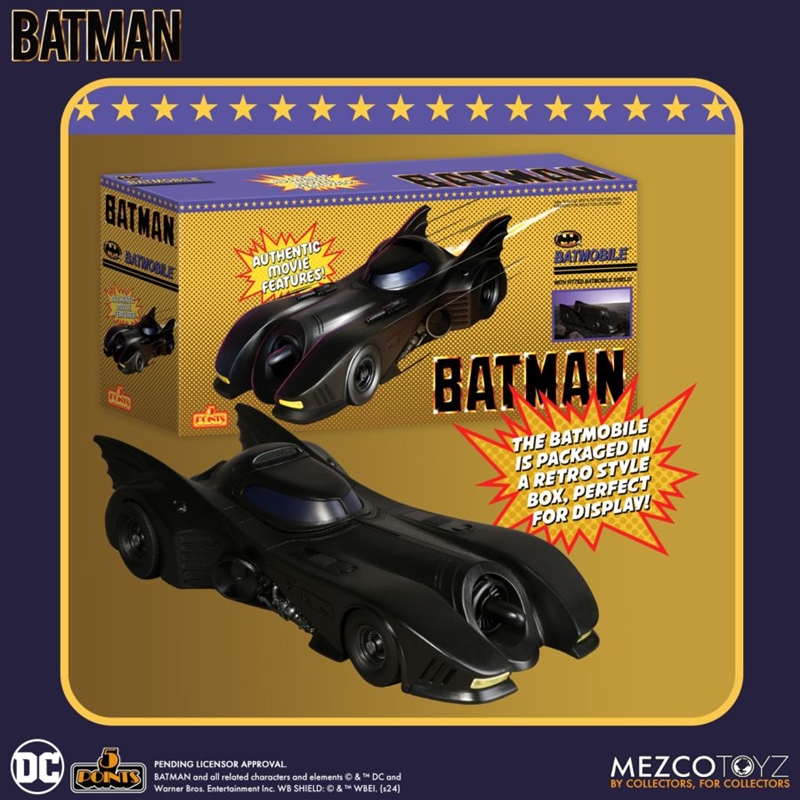 Batman (1989) - 5 Points Batmobile/Product Detail/Figurines