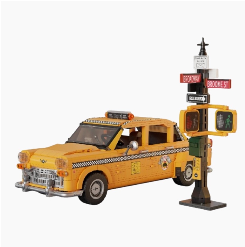 Joyride Series - New York Yellow Cab Construction Set (1601pc)/Product Detail/Collectables