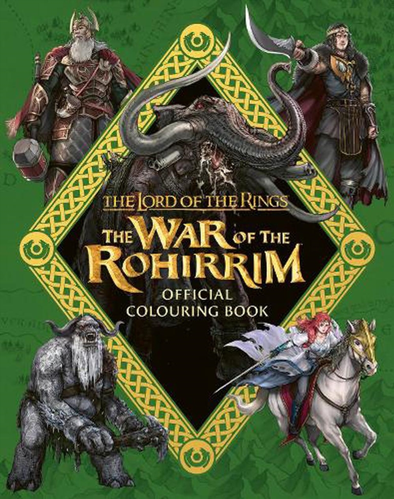 War Of The Rohirrim Official Colouring Book/Product Detail/Fantasy Fiction