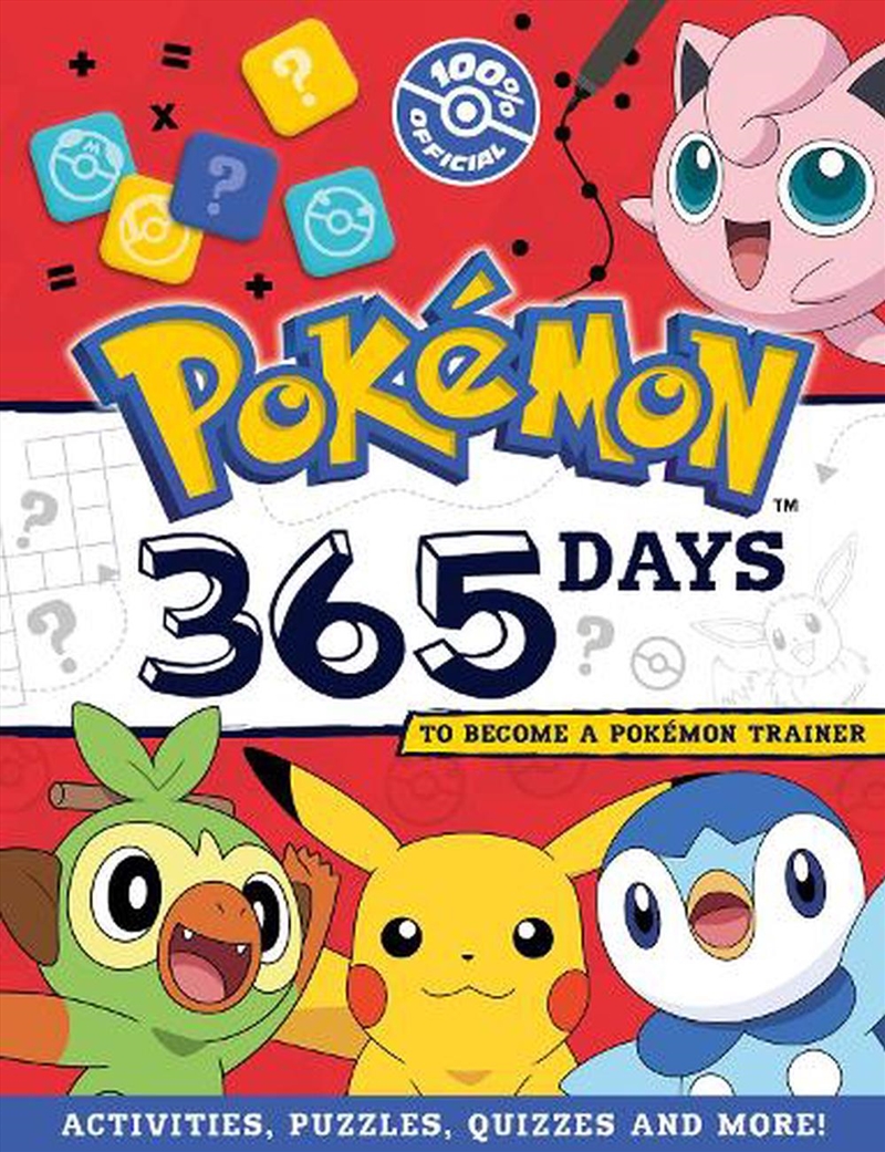 Pokemon 365 Days To Become A Pokemon Trainer/Product Detail/Early Childhood Fiction Books