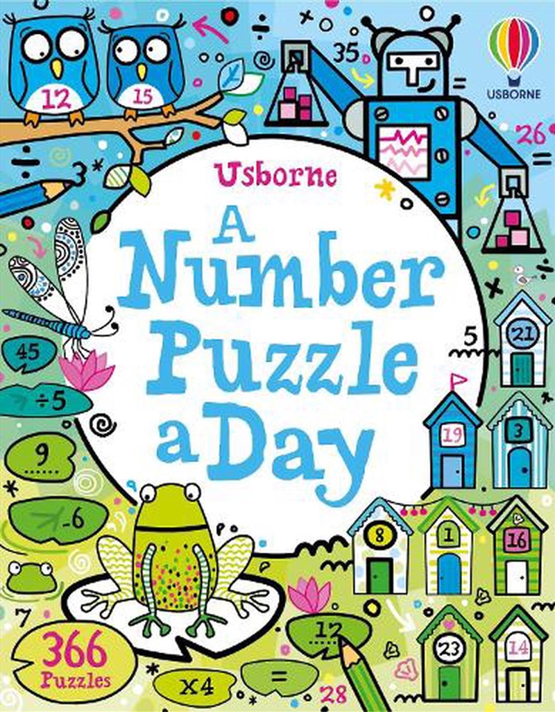 Number Puzzle A Day/Product Detail/General Fiction Books