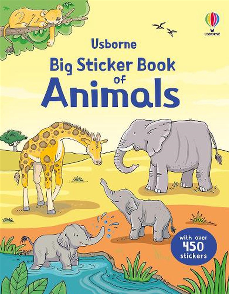 Big Sticker Book Of Animals/Product Detail/Childrens Fiction Books