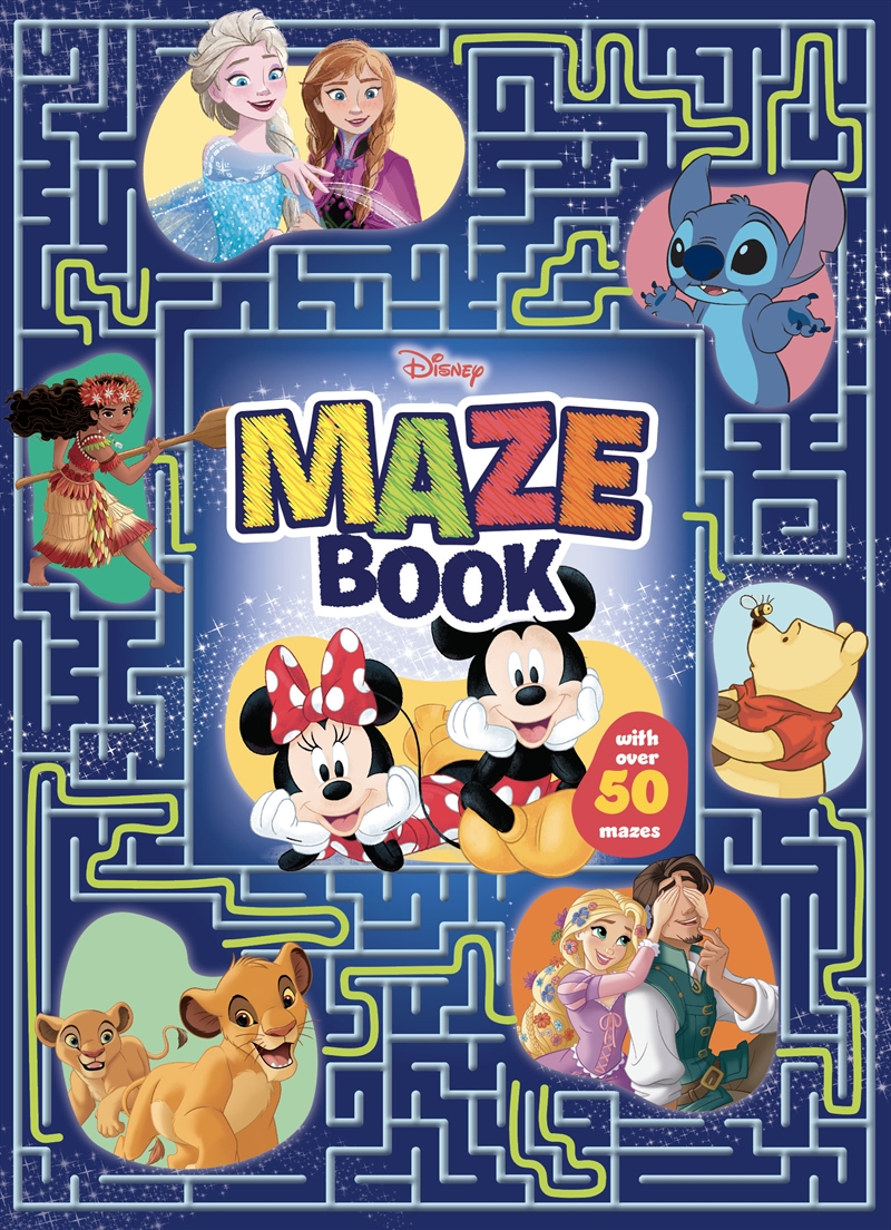 Disney: Maze Book/Product Detail/Kids Activity Books