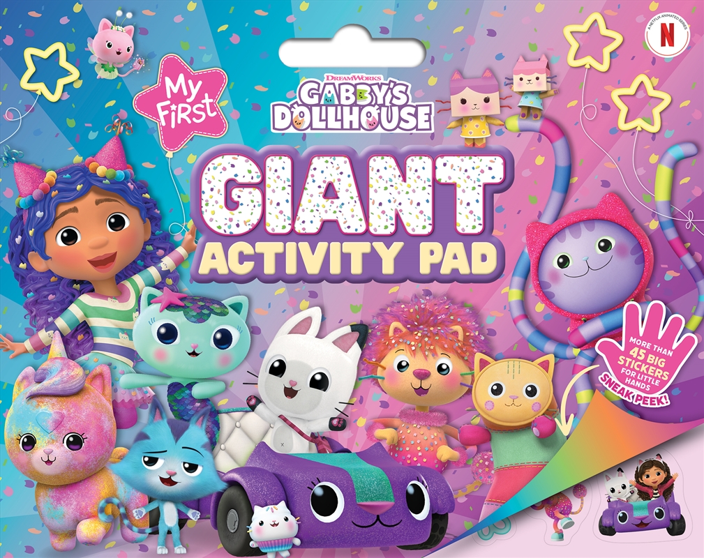 Gabby’s Dollhouse: My First Giant Activity Pad (DreamWorks)/Product Detail/Kids Activity Books