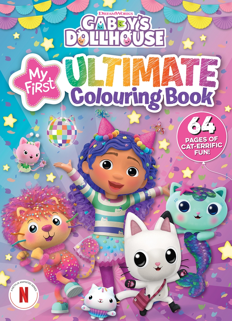 Gabby’s Dollhouse: My First Ultimate Colouring Book (DreamWorks)/Product Detail/Kids Colouring