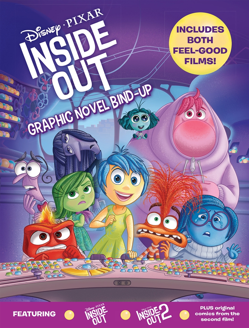 Inside Out 1 and 2: A Graphic Novel Bind-up (Disney Pixar)/Product Detail/Graphic Novels