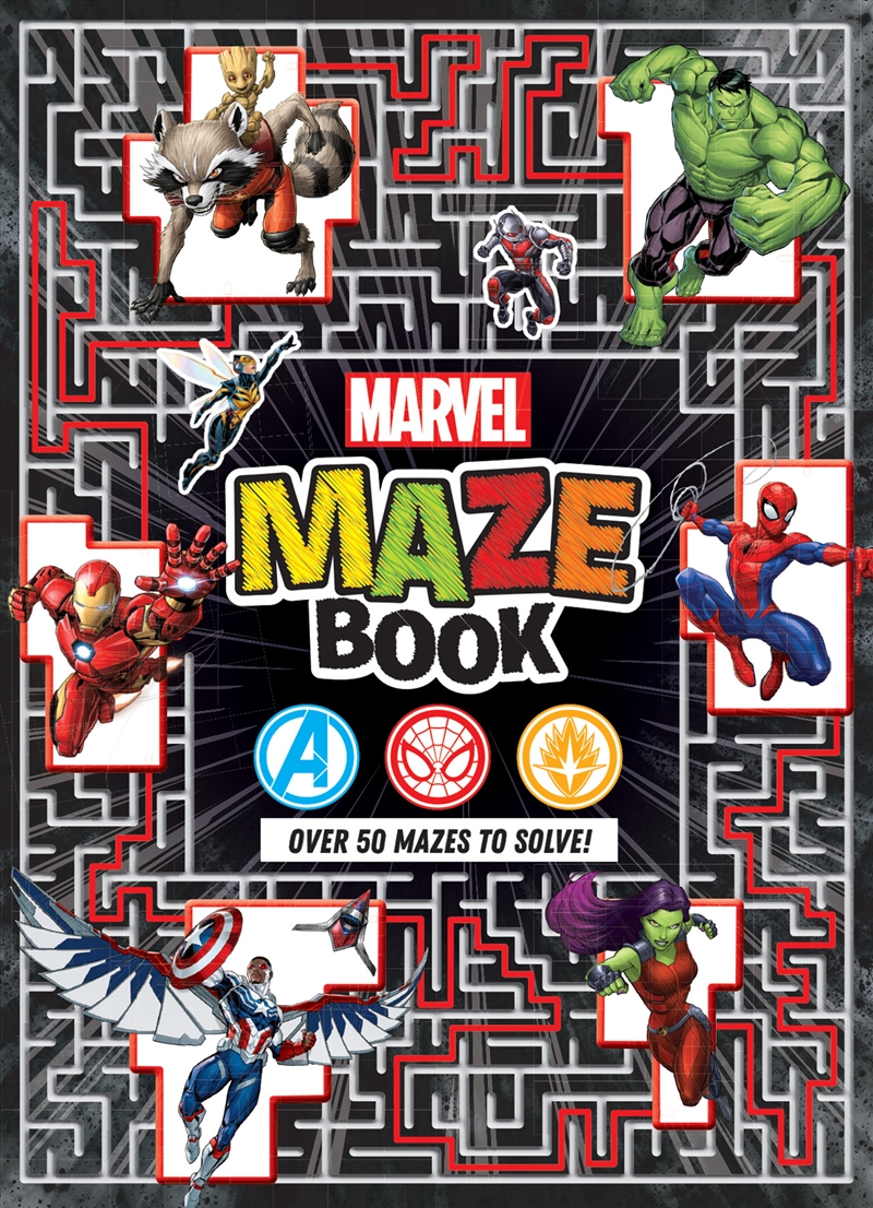 Marvel: Maze Book/Product Detail/Kids Activity Books