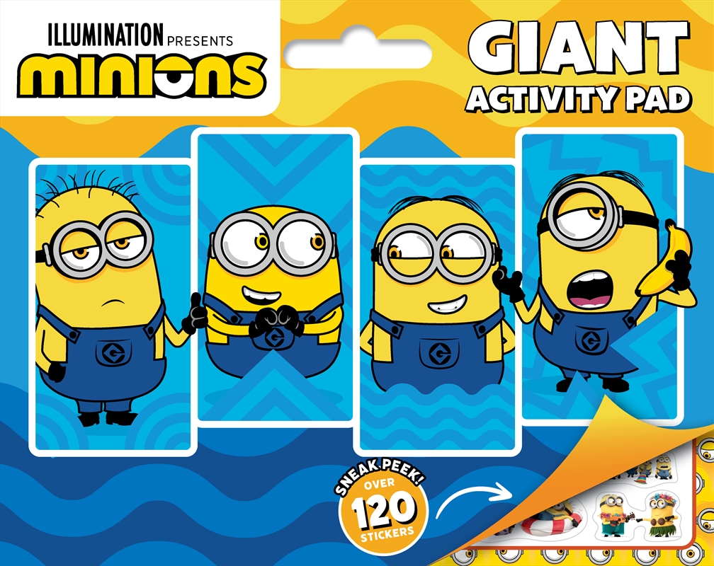 Minions: Giant Activity Pad (Universal)/Product Detail/Kids Activity Books