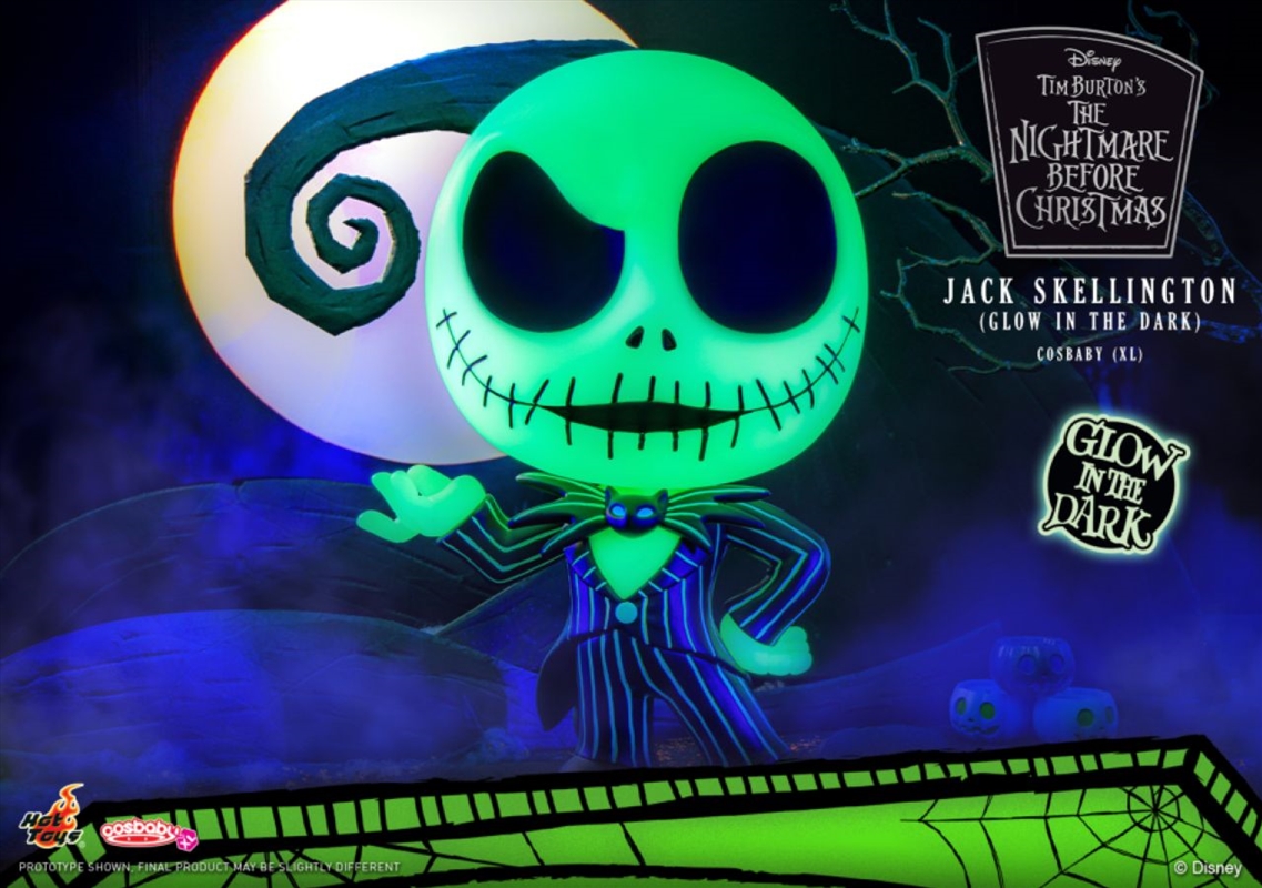 The Nightmare Before Christmas - Jack Skellington (Glow Version) (XL) Cosbaby/Product Detail/Figurines