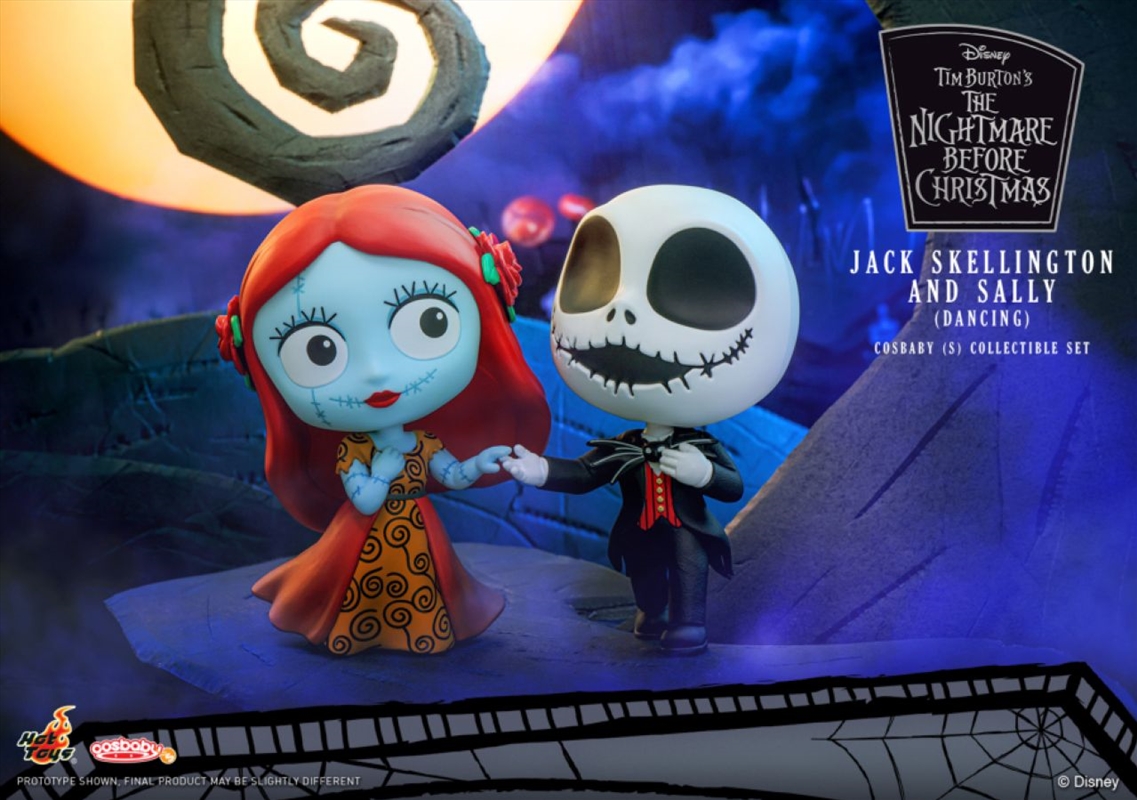 The Nightmare Before Christmas - Jack and Sally Dancing Cosbaby [2 Pack]/Product Detail/Figurines