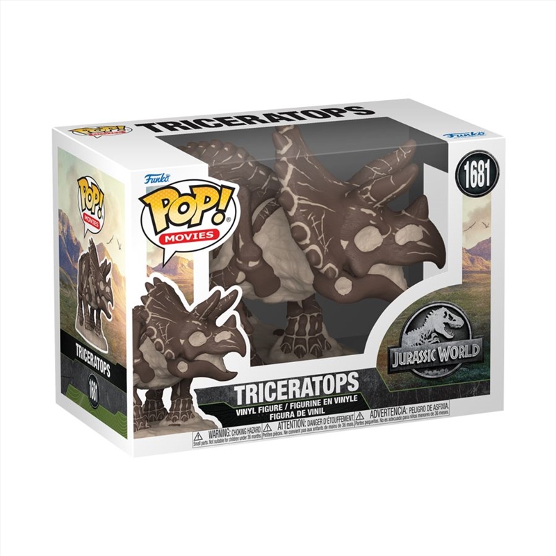 Jurassic Park - Triceratops Fossil Pop! Vinyl/Product Detail/Movies