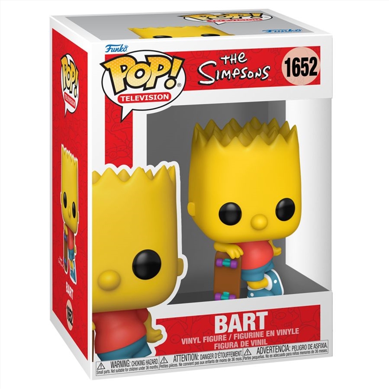 Simpsons - Bart (with Skateboard) Pop! Vinyl/Product Detail/TV