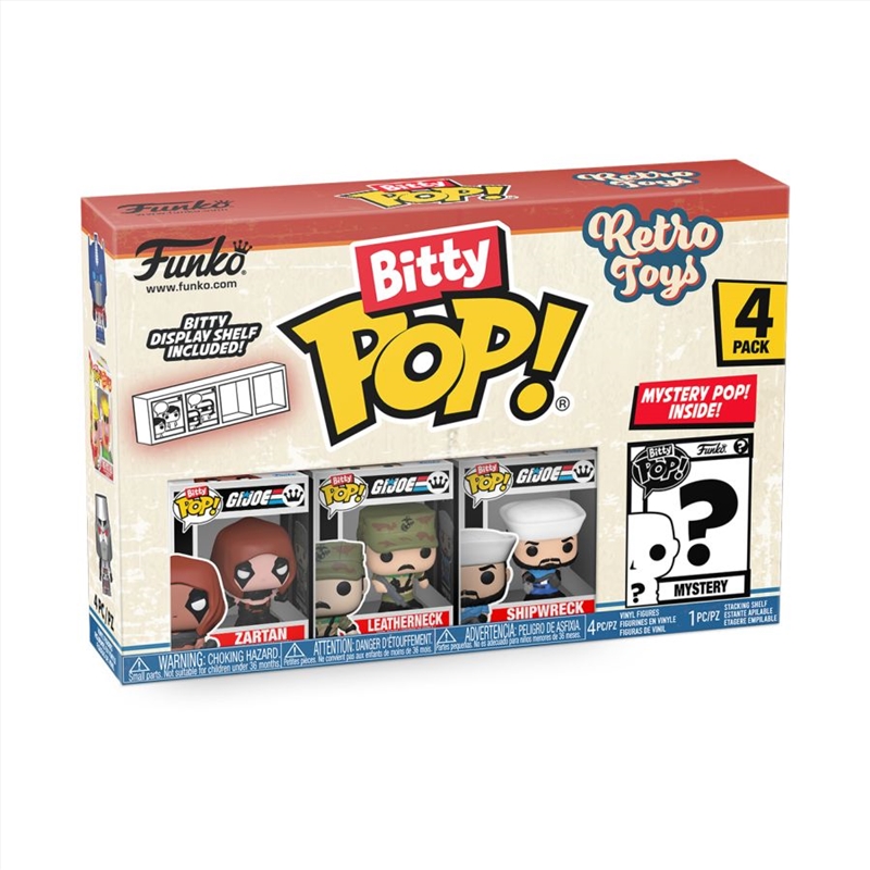 Retro Toys - GI Joe Bitty Pop! 4-Pack/Product Detail/Funko Collections