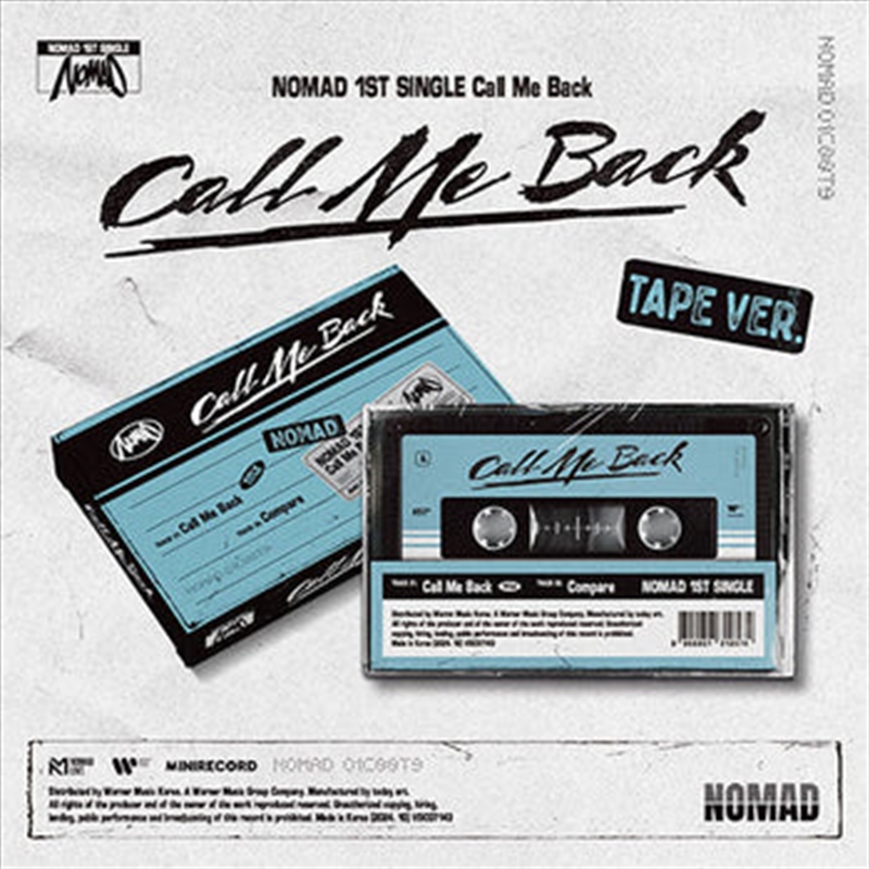 Nomad - 1st Single [Call Me Back] (Tape Ver.)/Product Detail/World