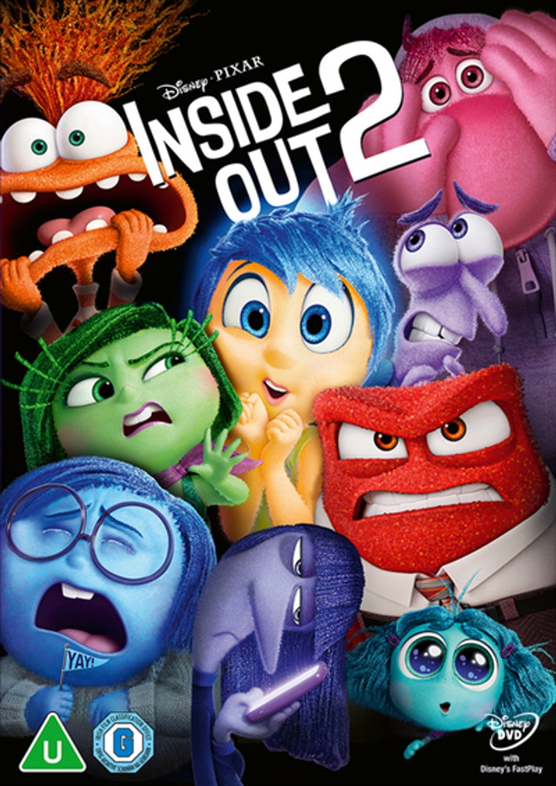 Inside Out 2 (REGION 2)/Product Detail/Animated