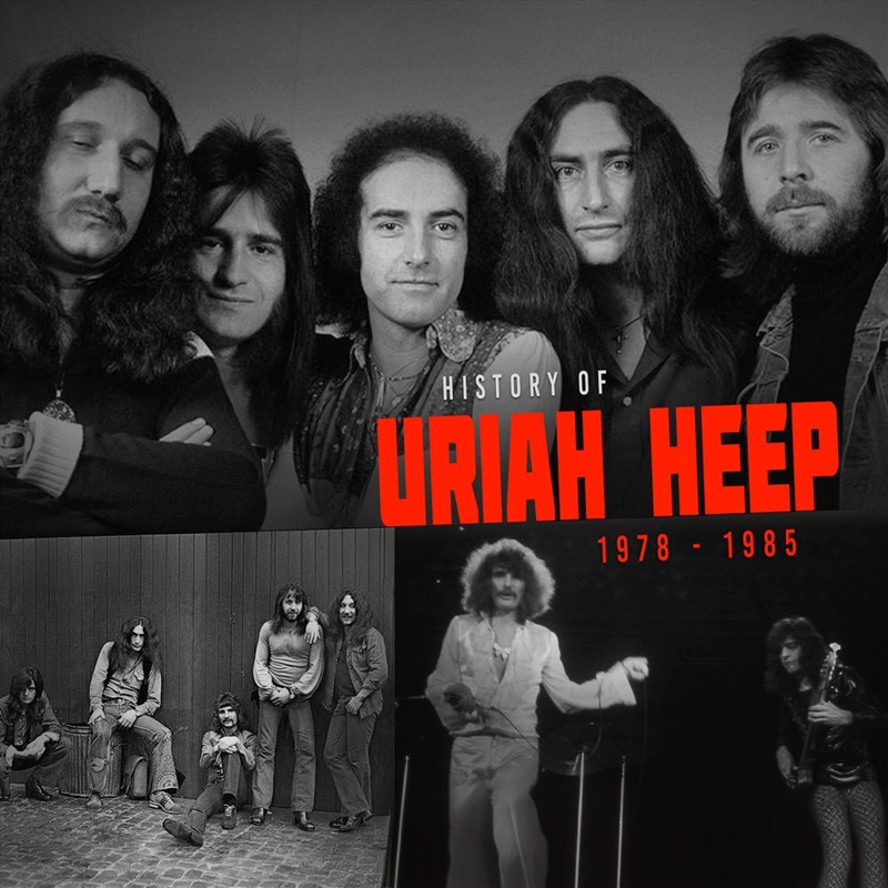 History Of Uriah Heep 1978 - 1985 - Transparent Vinyl/Product Detail/Rock/Pop