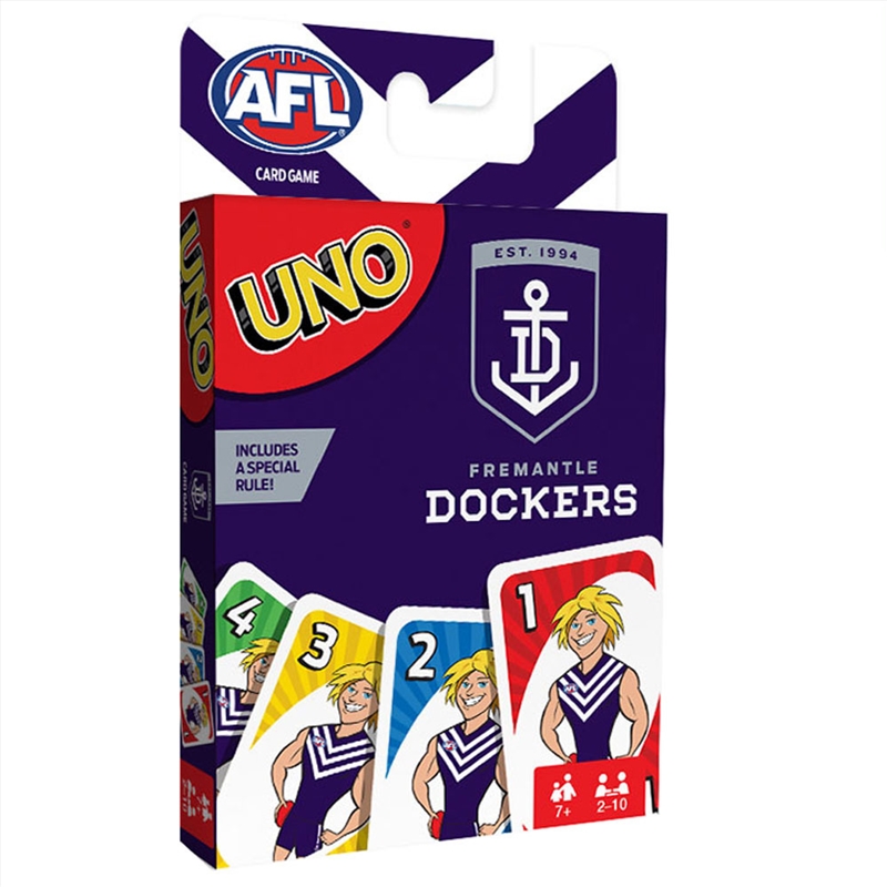 Uno Afl Fremantle Dockers/Product Detail/Card Games