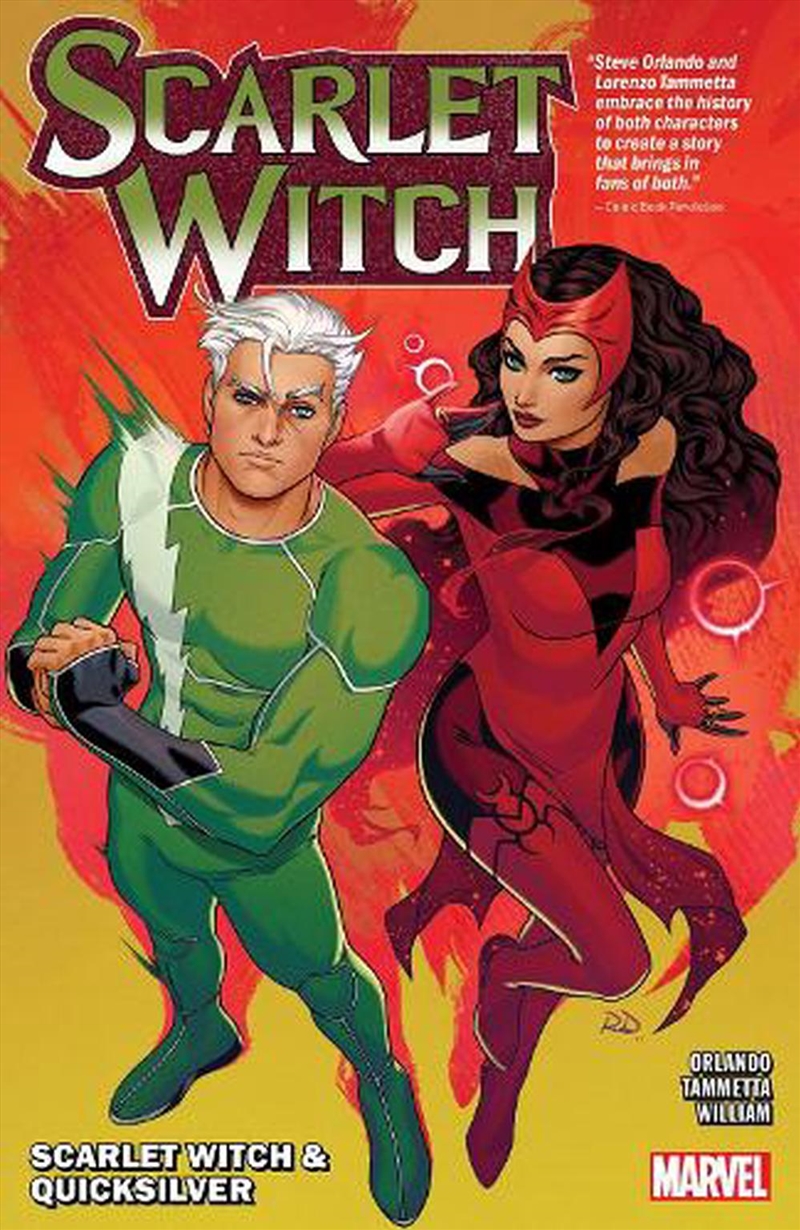 Scarlet Witch By Steve Orlando Vol. 3: Scarlet Witch & Quicksilver/Product Detail/General Fiction Books