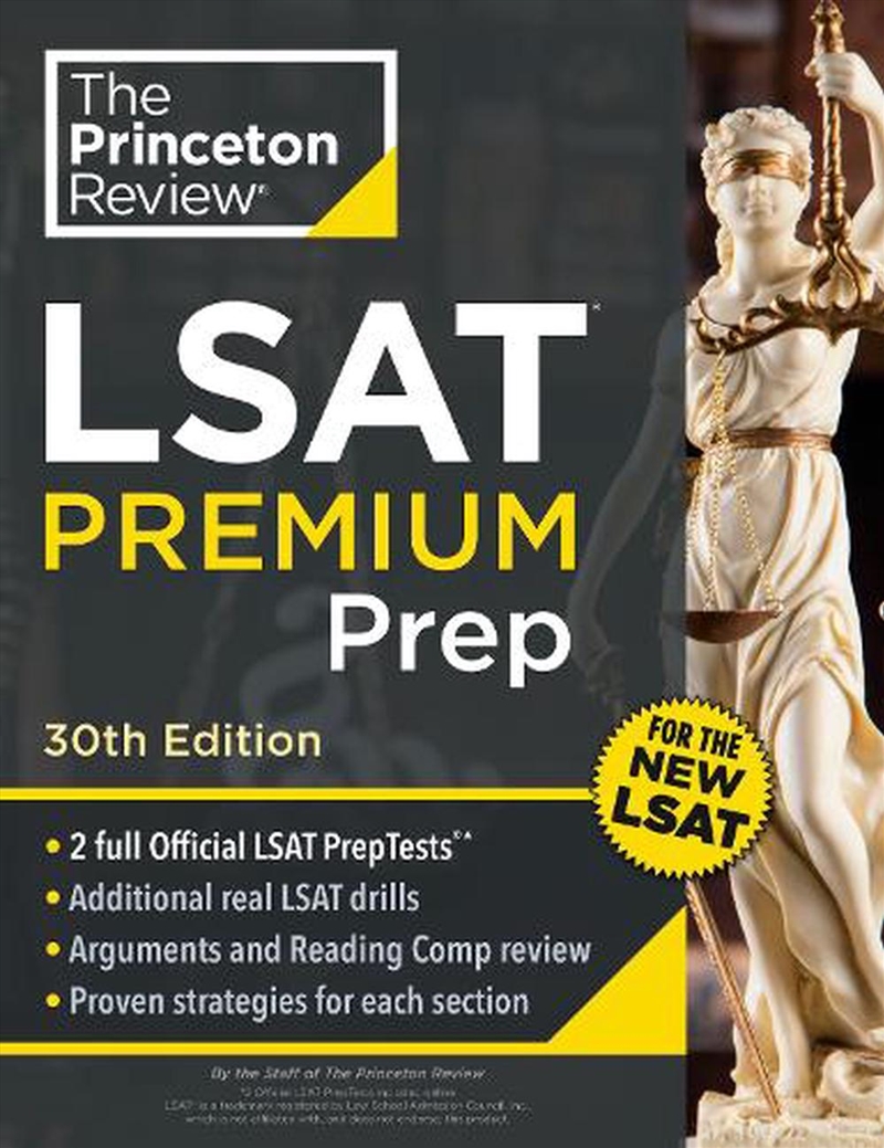 Princeton Review Lsat Premium Prep, 30th Edition/Product Detail/Reading