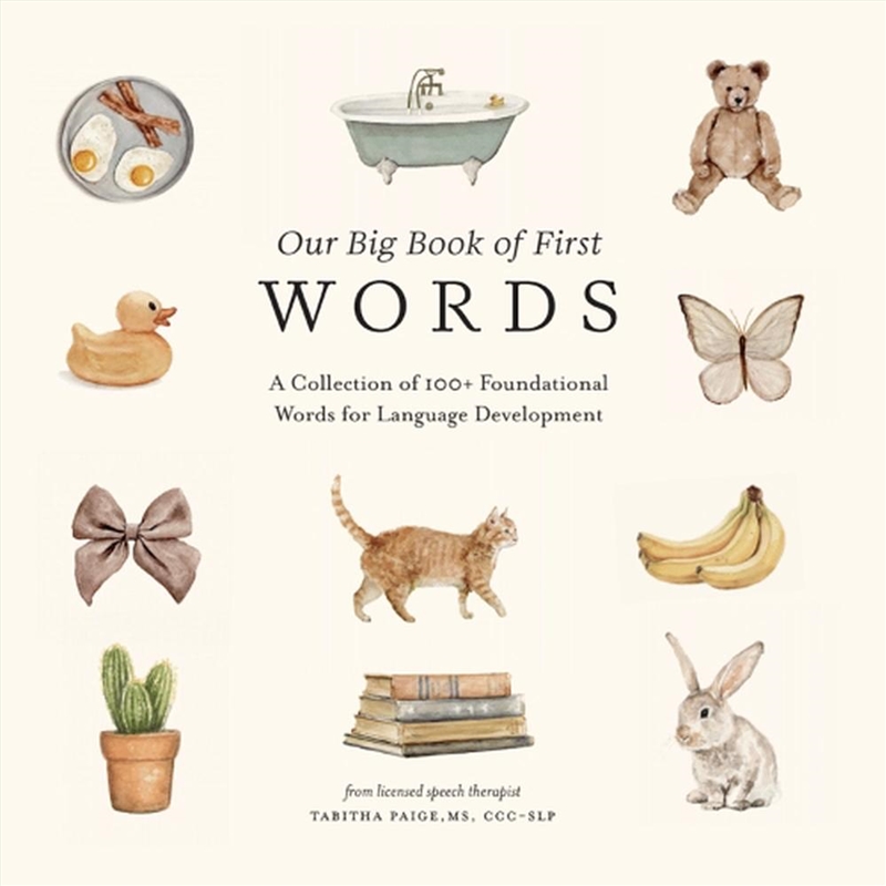 Our Big Book Of First Words/Product Detail/Childrens Fiction Books