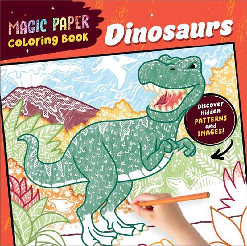 Magic Paper Coloring Book: Dinosaurs/Product Detail/Kids Activity Books