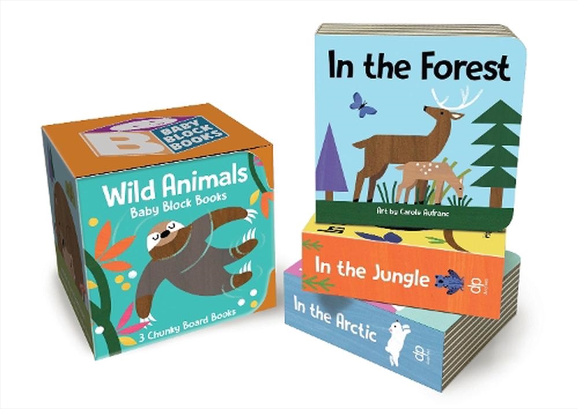 Baby Block Books Wild Animals/Product Detail/Childrens Fiction Books