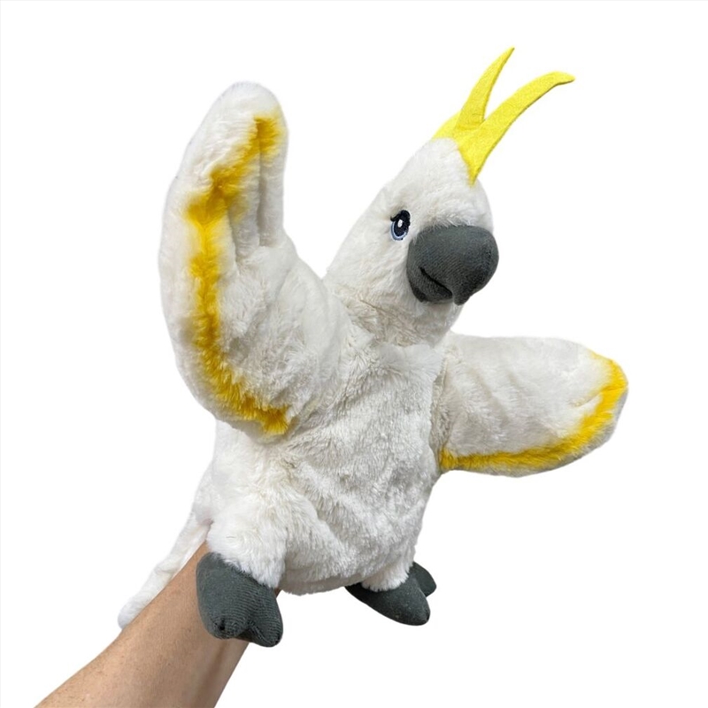 Eco Cockatoo Puppet - 25cm/Product Detail/Plush Toys