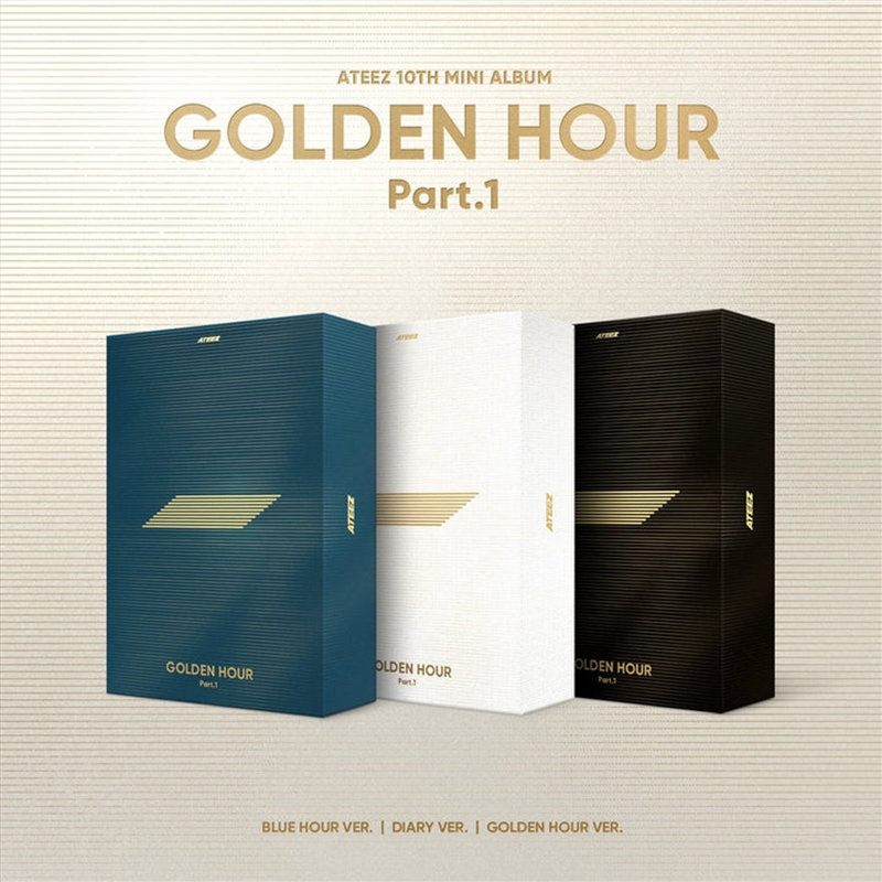 Ateez - Golden Hour : Part.1 10th Mini Album Photobook Set/Product Detail/World