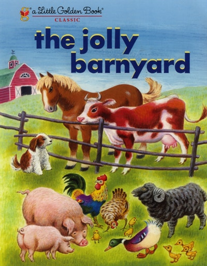 A Little Golden Book - The Jolly Barnyard/Product Detail/Early Childhood Fiction Books