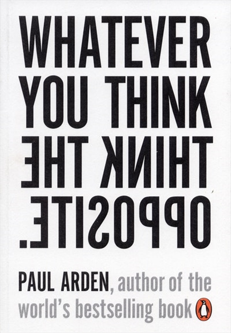 Whatever You Think Think The O/Product Detail/Psychology