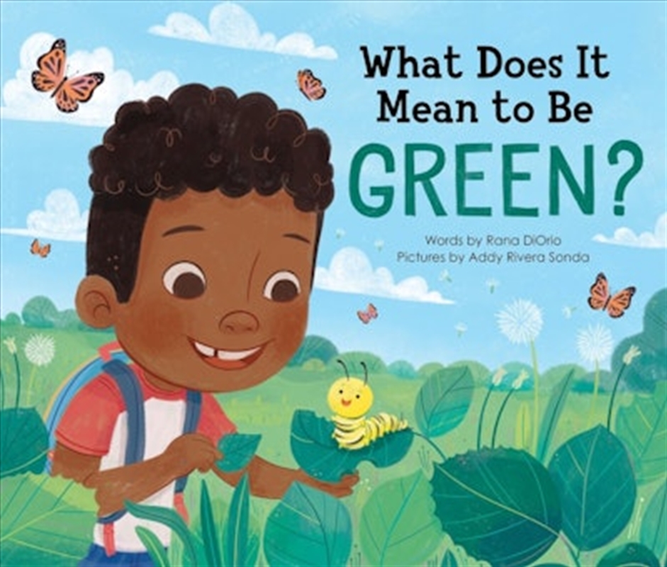 What Does It Mean To Be Green?/Product Detail/Early Childhood Fiction Books