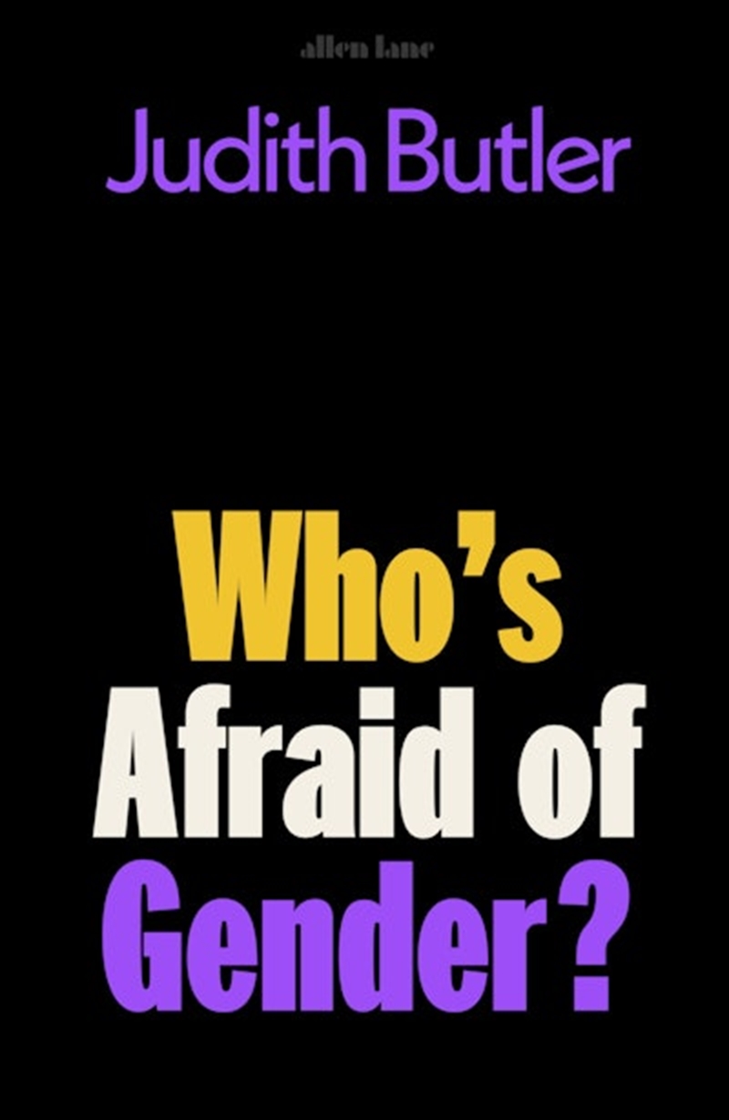 Who's Afraid Of Gender?/Product Detail/Society & Culture