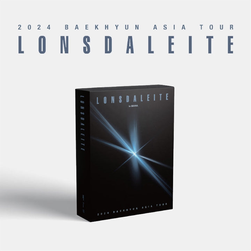 Baekhyun - Lonsdaleite 2024 Aisa Tour In Seoul Dvd/Product Detail/World