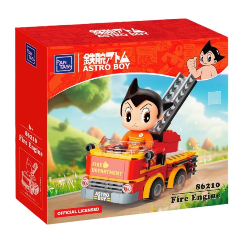 Astro Boy - Astro Boy in Fire Engine Construction Set (184pcs)/Product Detail/Collectables